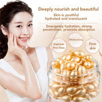 Fullerene Placenta Hydrating Moisturizer Capsules for Skin Brightening - Radiance fullerene placenta hydrating