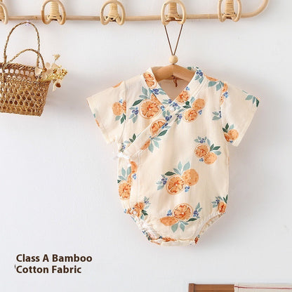 Gauze Class A Newborn Clothes Thin Air Conditioning Room Clothes - Stay Cool Baby in Gauze Class A Fashion