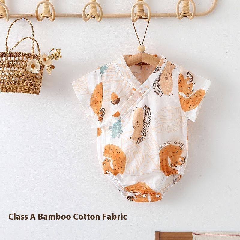 Gauze Class A Newborn Clothes Thin Air Conditioning Room Clothes - Stay Cool Baby in Gauze Class A Fashion