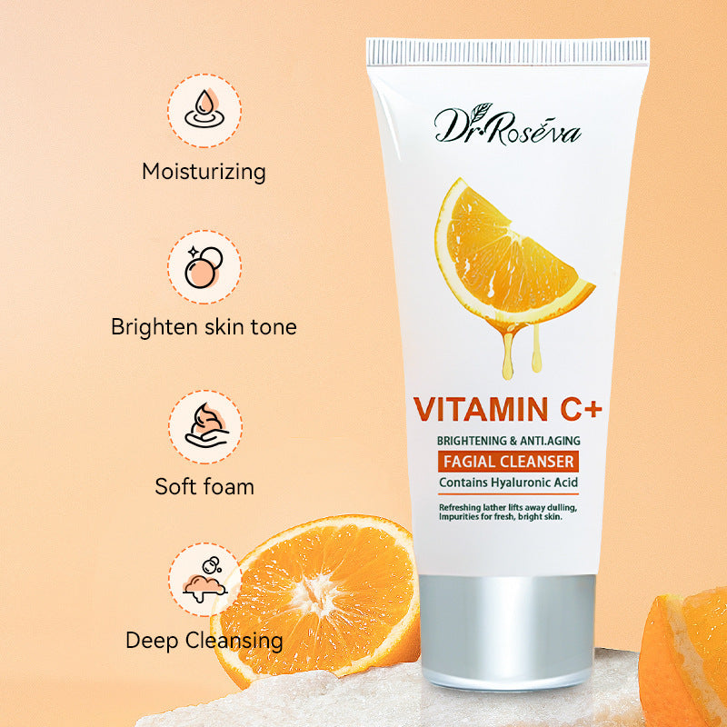 Gentle Facial Cleanser for All Skin Types 100ml Hydrating Face Wash - facial cleanser