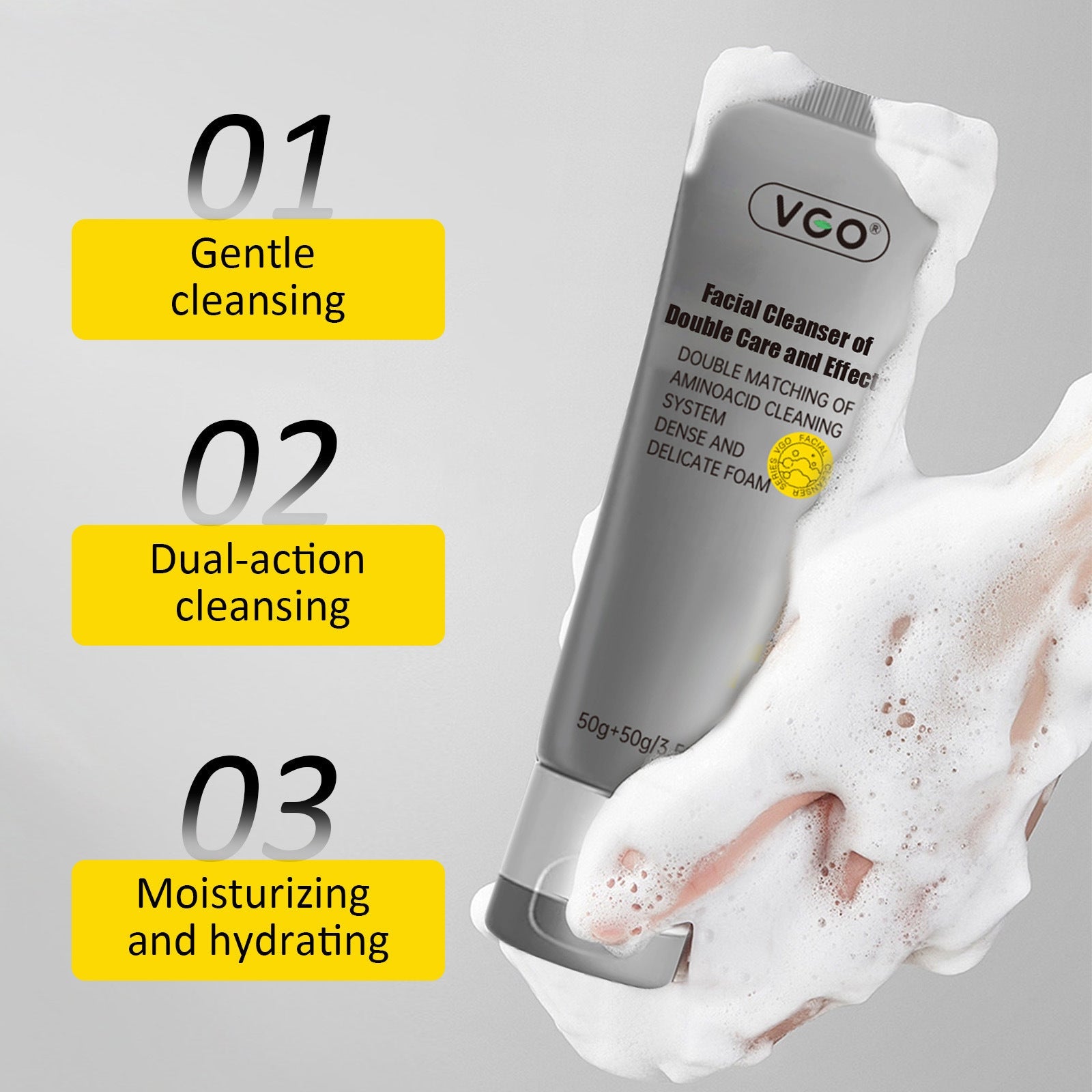 Gentle Facial Cleanser for All Skin Types 100ml Suitable Ladies - Teleplus teleplus gentle facial cleanser skin types