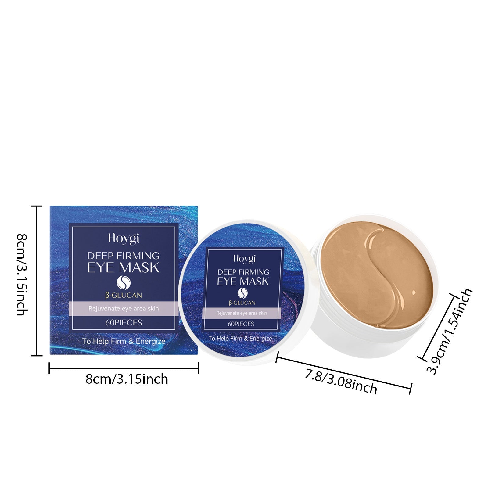 Gentle Firming Eye Mask with Ganoderma Mushroom and Moisturizing Extracts - firming eye mask gentle skin moisturizing