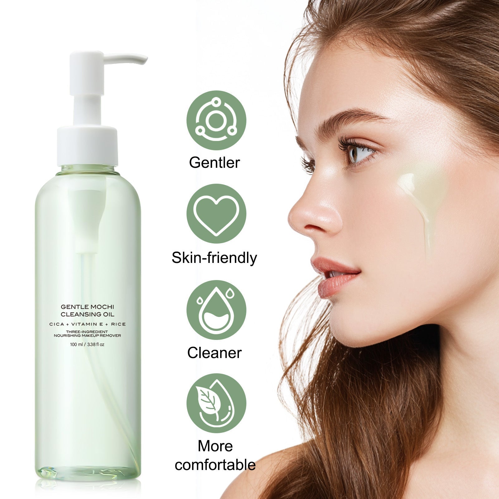 Gentle Makeup Remover Oil for All Skin Types 100 ml - makeup remover