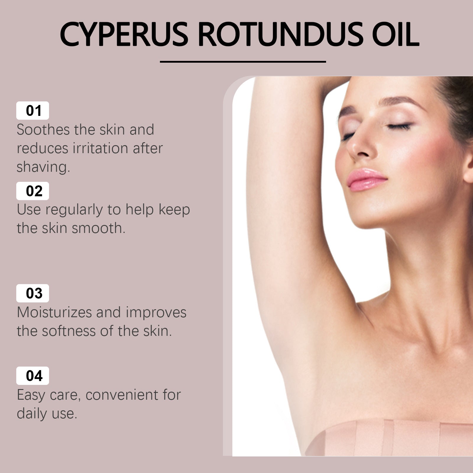 Gentle Nourishing Skin Treatment Oil for Hair Removal and Body Care - Teleplus gentle nourishing smooth body skin