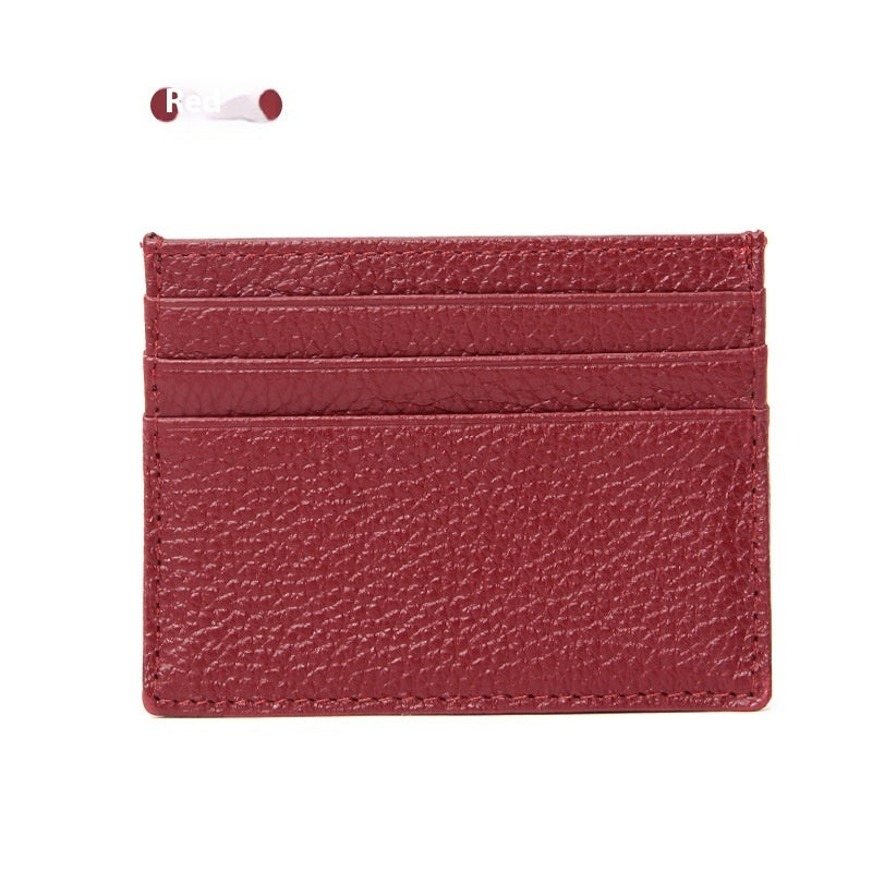 Genuine Leather Bag for Men and Women with Card Slots Coin Pocket - That Holds More Than Your Secrets genuine leather