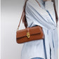 Genuine Leather Baguette Armpit Crossbody Bag with Advanced Texture Wild Design - Teleplus advanced texture wild
