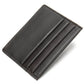 Genuine Leather Card Holder for Men and Women in Cowhide Black Brown - genuine leather card holder