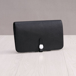 Genuine Leather Card Holder Small Wallet for United States and CHF Buyers - Handbag Women with Room Snacks united