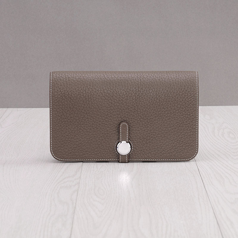 Genuine Leather Card Holder Small Wallet for United States and CHF Buyers - Handbag Women with Room Snacks united