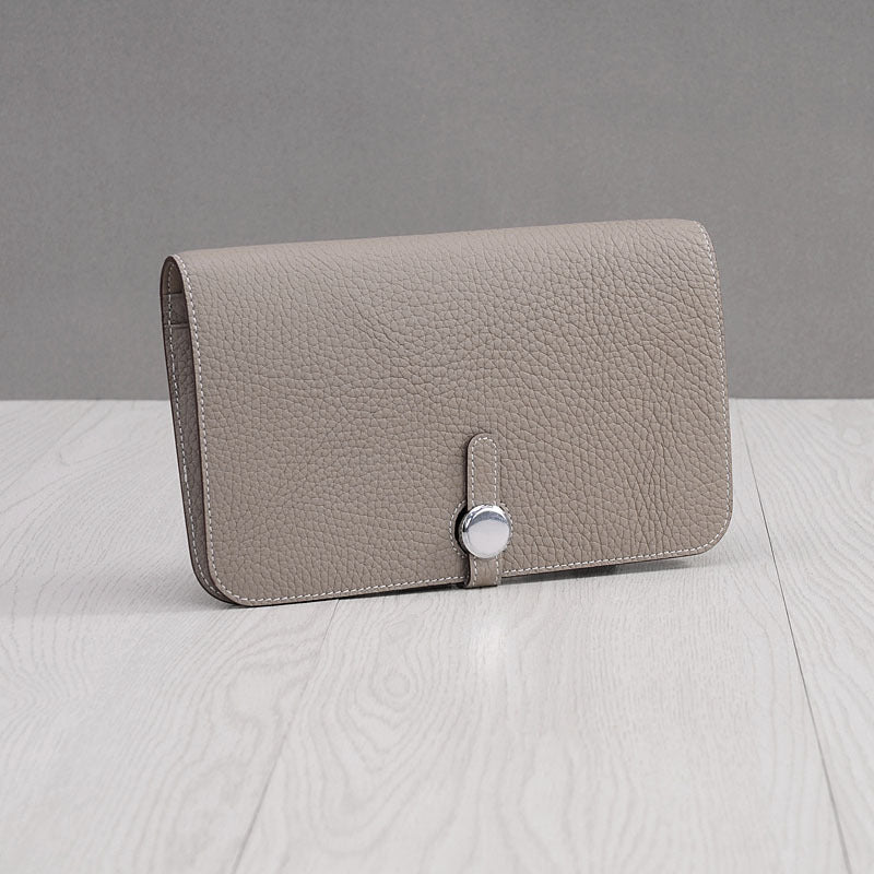 Genuine Leather Card Holder Small Wallet for United States and CHF Buyers - Handbag Women with Room Snacks united