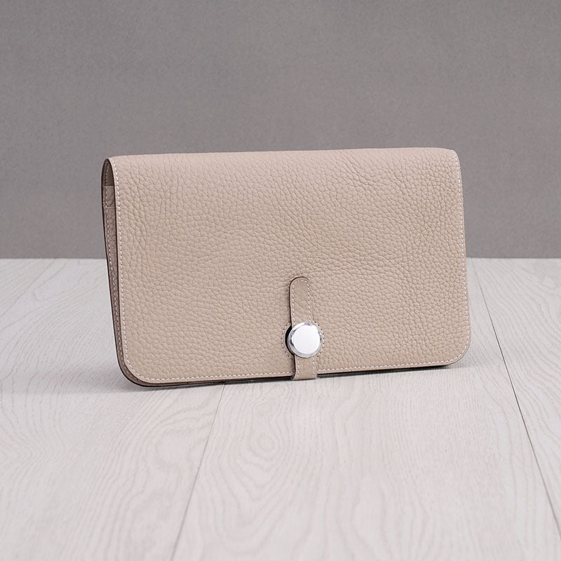 Genuine Leather Card Holder Small Wallet for United States and CHF Buyers - Handbag Women with Room Snacks united