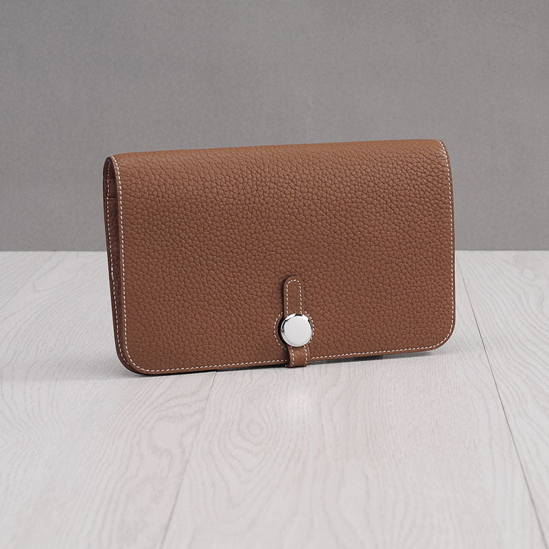 Genuine Leather Card Holder Small Wallet for United States and CHF Buyers - Handbag Women with Room Snacks united