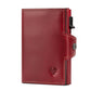 Genuine Leather Card Holder with Anti-Theft RFID Blocking for United States and Crazy Horse Style - Wallet That Doubles