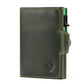 Genuine Leather Card Holder with Anti-Theft RFID Blocking for United States and Crazy Horse Style - Wallet That Doubles