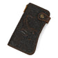 Genuine Leather Card Holder with Crazy Horse Finish in US and CHF Styles - Wallet: Anti-Theft for Wild Adventures