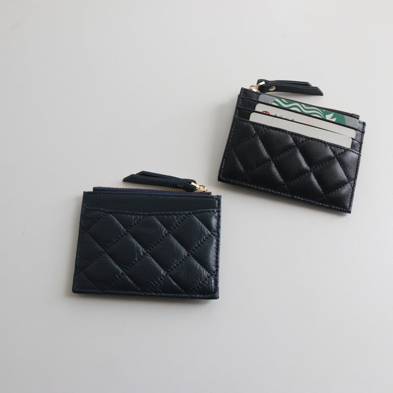 Genuine Leather Card Pack for Women in Multiple Colors USD CHF Compatible - Snag Your Stylish Chic Adventures united