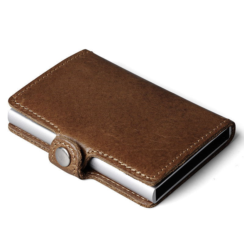 Genuine Leather Card Package for United States and CHF Wallets - Swiping Thieves? Not Today with Our united states chf