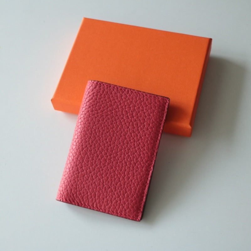 Genuine Leather Coin Pouch for Men and Women Korean Style Purse - Fans genuine leather coin purse korean style pouch