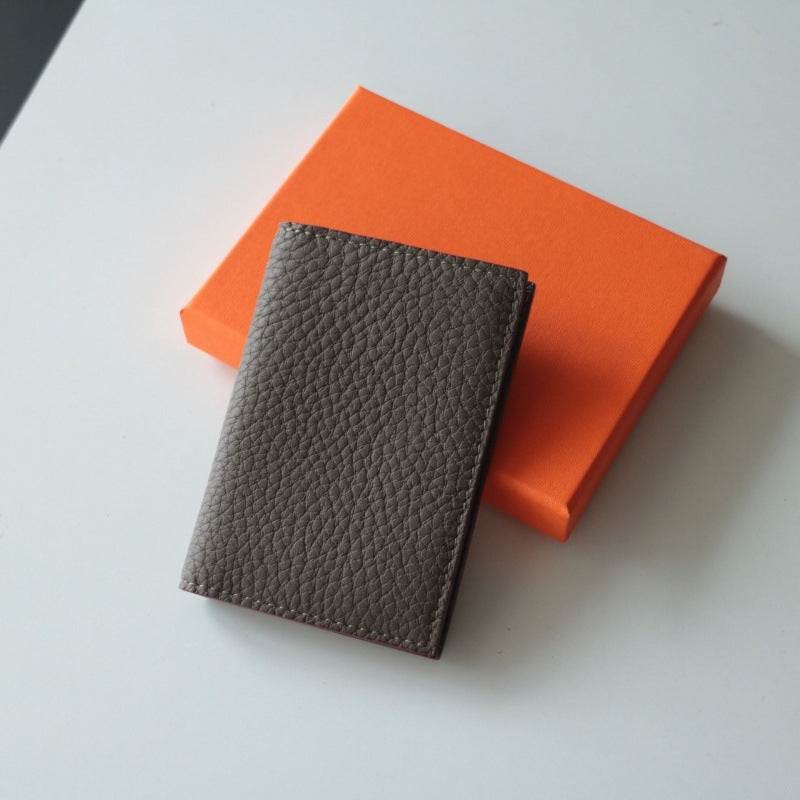 Genuine Leather Coin Pouch for Men and Women Korean Style Purse - Fans genuine leather coin purse korean style pouch