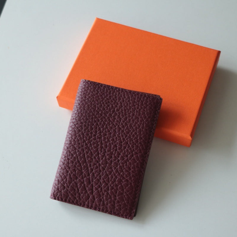 Genuine Leather Coin Pouch for Men and Women Korean Style Purse - Fans genuine leather coin purse korean style pouch