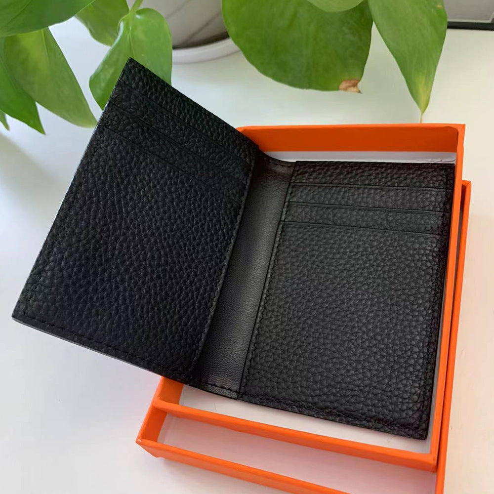 Genuine Leather Coin Pouch for Men and Women Korean Style Purse - Fans genuine leather coin purse korean style pouch