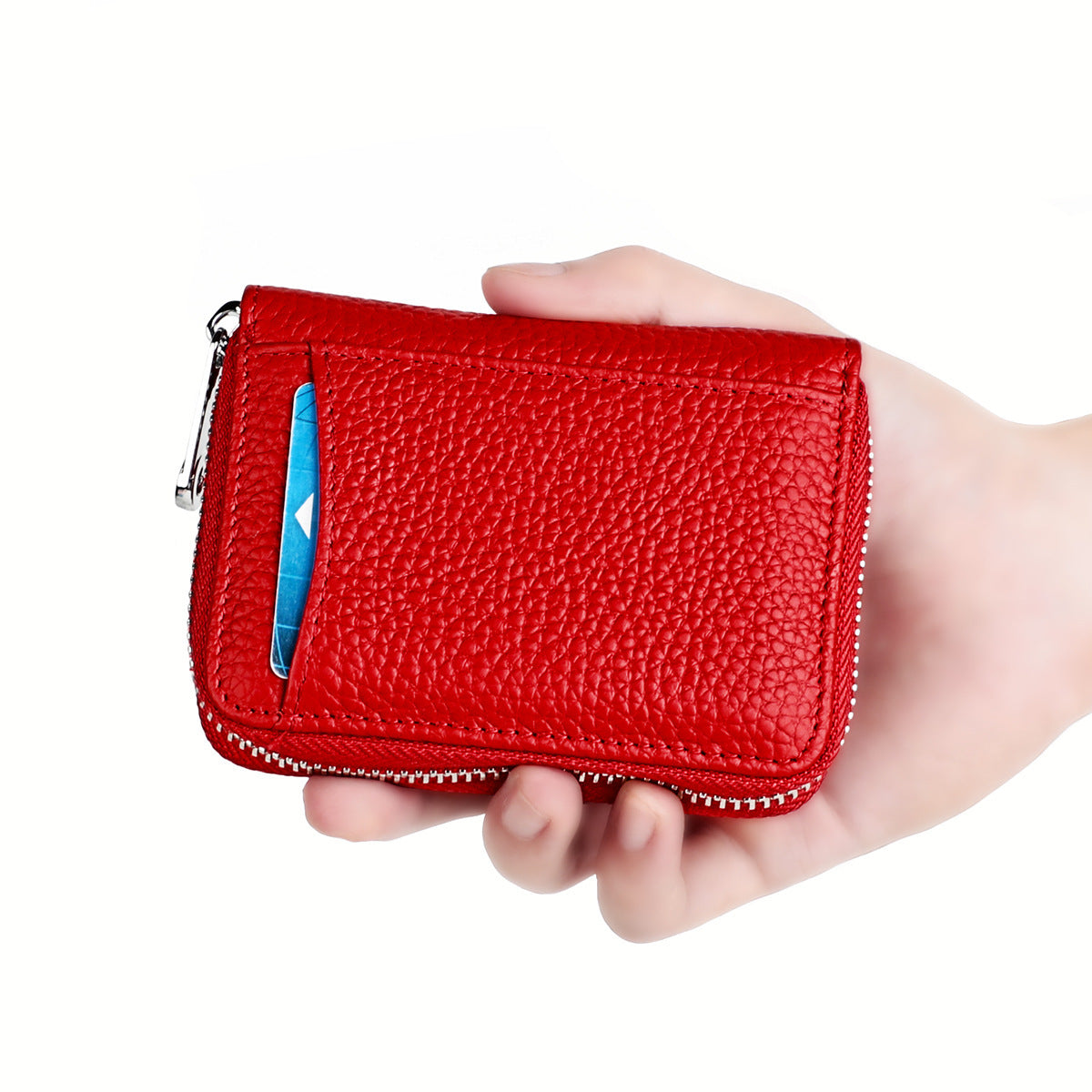 Genuine Leather Coin Purse in Multiple Colors for United States Shipping - Laugh While You Stash with KB301 Light