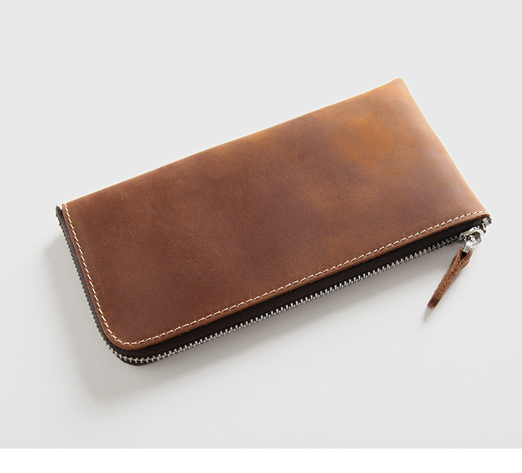 Genuine Leather Cortical Scalp Cowhide Money Folder for United States and CHF - Wallets Made Men Who Don’t Lose Change