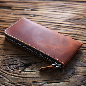 Genuine Leather Cortical Scalp Cowhide Money Folder for United States and CHF - Wallets Made Men Who Don’t Lose Change