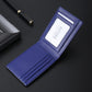 Genuine Leather Credit Card Wallet RFID Blocking Bifold for Men and Women - credit card