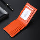 Genuine Leather Credit Card Wallet RFID Blocking Bifold for Men and Women - credit card