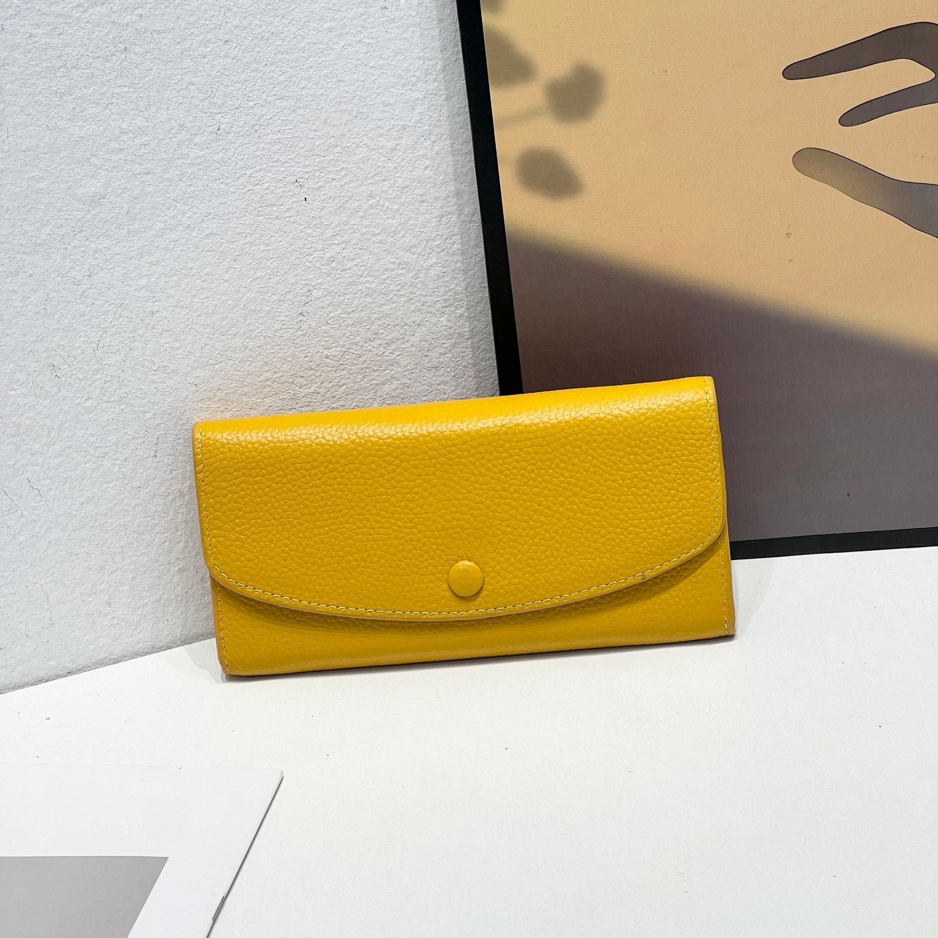 Genuine Leather Keychain United States CHF Waterproof Cowhide Jewelry - Wallet Made from Happy united states chf