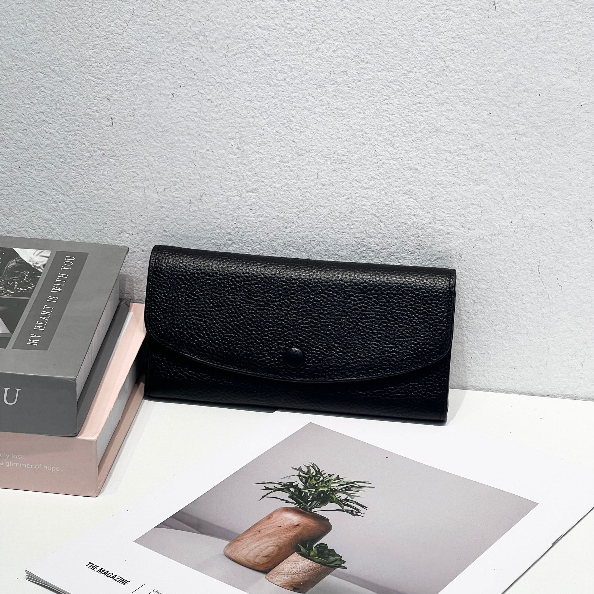 Genuine Leather Keychain United States CHF Waterproof Cowhide Jewelry - Wallet Made from Happy united states chf