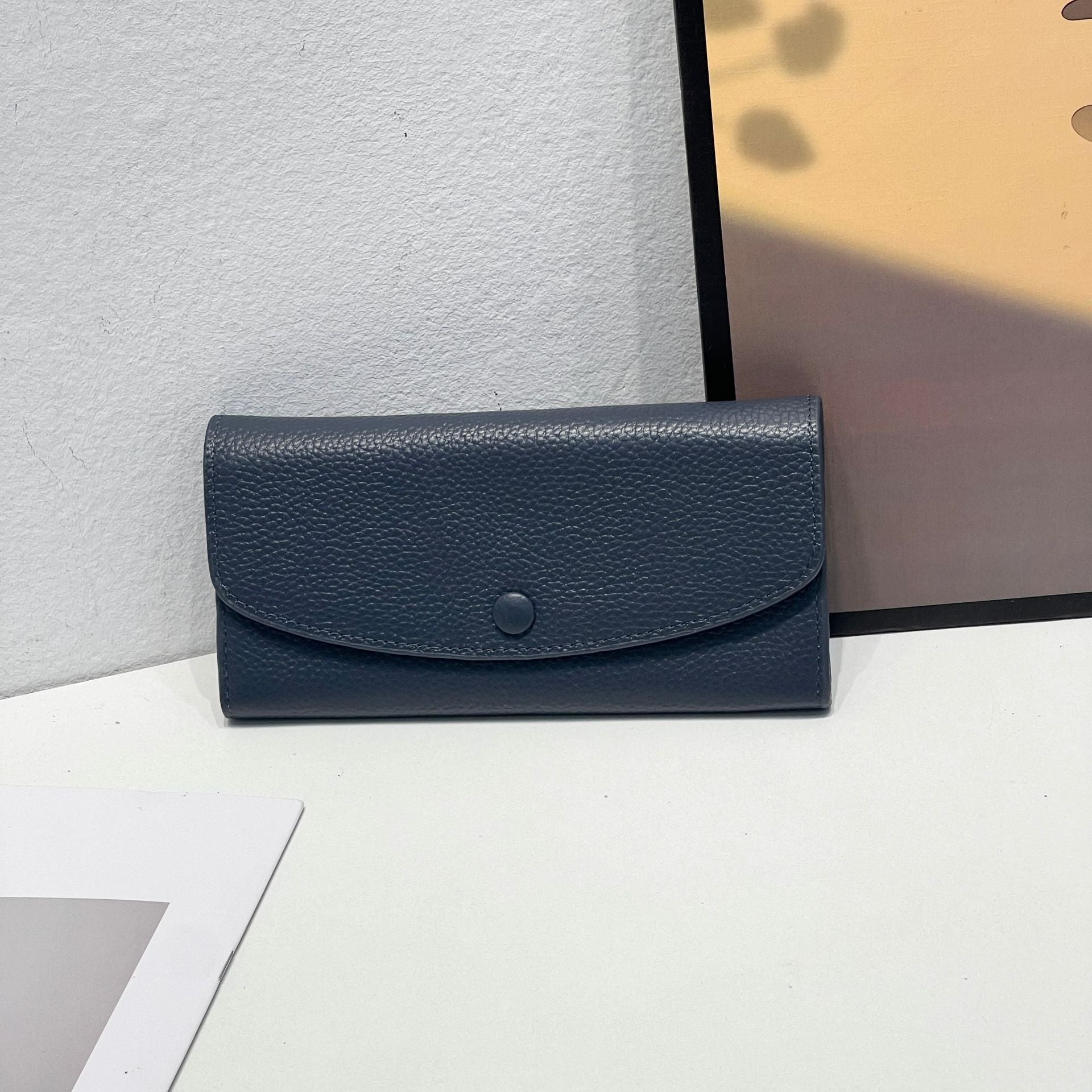 Genuine Leather Keychain United States CHF Waterproof Cowhide Jewelry - Wallet Made from Happy united states chf