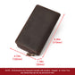 Genuine Leather Layer Cowhide Wallet with Anti-Theft Card Slot - Teleplus layer cowhide wallet anti-theft card slot