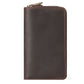 Genuine Leather Layer Cowhide Wallet with Anti-Theft Card Slot - Teleplus layer cowhide wallet anti-theft card slot