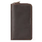Genuine Leather Layer Cowhide Wallet with Anti-Theft Card Slot - Teleplus layer cowhide wallet anti-theft card slot