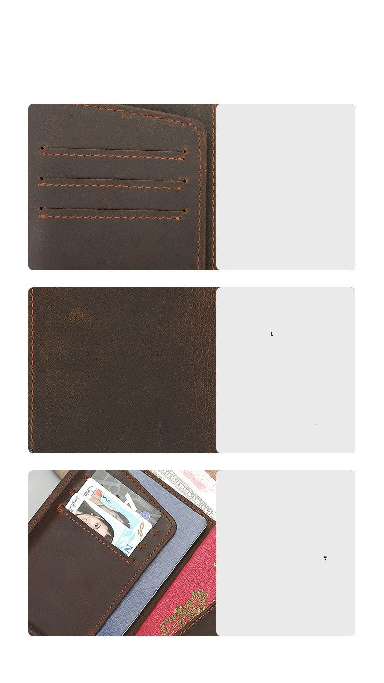 Genuine Leather Passport Bag for the United States and CHF Travel - Magnetic Naps No More with Our united states chf