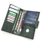 Genuine Leather Passport Holder with Anti-Theft Card Slot for Men and Women - Travel in Style a genuine leather