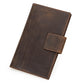 Genuine Leather Passport Holder with Anti-Theft Card Slot for Men and Women - Travel in Style a genuine leather