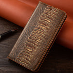 Genuine Leather Phone Case with Magnetic Suction for Various Colors - Teleplus genuine leather phone case magnetic