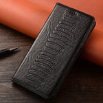 Genuine Leather Phone Case with Magnetic Suction for Various Colors - Teleplus genuine leather phone case magnetic