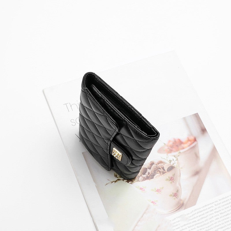 Genuine Leather Plaid Wallet for Travel and Packing in the United States - Full Sheepskin Wallet: Style That Baaaa-cks