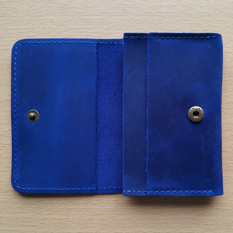 Genuine Leather Product Card Pack in Dark Brown Yellow and More for United States Market - Style Your Cards Right