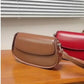 Genuine Leather Saddle Bag Crossbody for Fashion Underarm - Teleplus fashion underarm bag saddle crossbody genuine