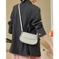 Genuine Leather Saddle Bag Crossbody for Fashion Underarm - Teleplus fashion underarm bag saddle crossbody genuine