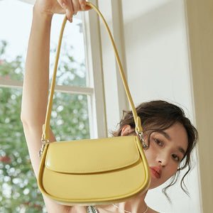 Genuine Leather Saddle Bag Crossbody for Fashion Underarm - Teleplus fashion underarm bag saddle crossbody genuine