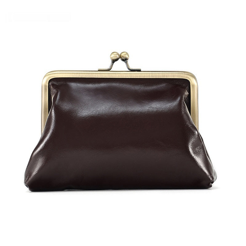 Genuine Leather Shell Bag with Sandwich Pocket for United States and CHF - Wallets That Even Candy Craves united states