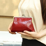 Genuine Leather Shell Bag with Sandwich Pocket for United States and CHF - Wallets That Even Candy Craves united states