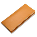 Genuine Leather Solid Color Wallet for Men and Women Urban Style - Teleplus genuine leather