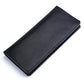 Genuine Leather Solid Color Wallet for Men and Women Urban Style - Teleplus genuine leather